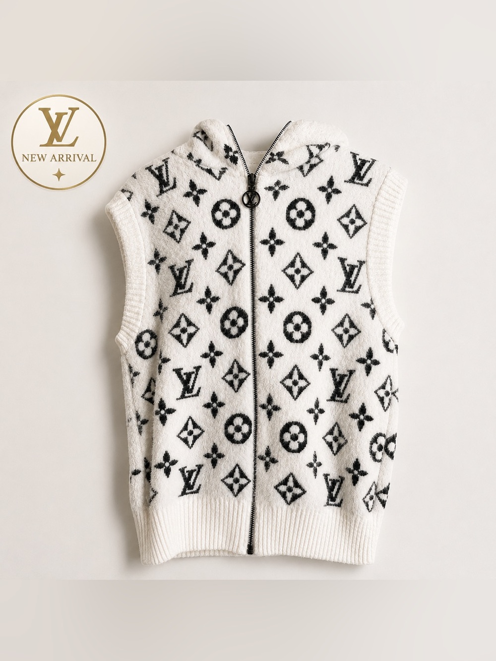 🆕 🤍 Women’s Sleeveless Zip Hoodie Vest 🤍🆕